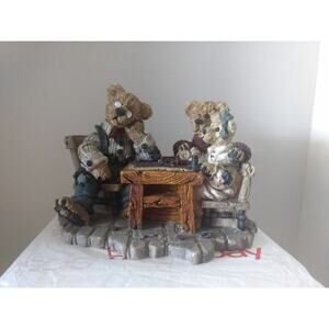 Boyds Bears & Friends - Bearstone Collection - Grenville w Matthew & Baily - Sun